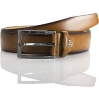 Lindenmann Herren Gürtel braun, cognac Glattleder