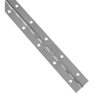 National Hardware N266-932 V571 Kontinuerlig hængsel i rustfrit stål 1-1/2 """" x 12 """"