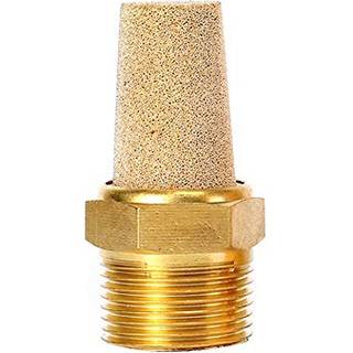 Quickun Air pneumatiske lyddæmpere 1 """" Mandlig tråd sintret bronze udstødning lyddæmper lyddæmper (pakke af 1)