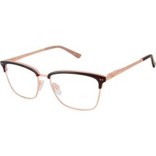 Ted Baker TW502 HAV 54 Briller Kvinder Tortoiseshell - Dark Tortoise Blush Pink Laminate On Gol - 54mm
