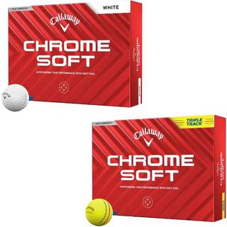 Callaway Chrome Soft Triple Track (2024) Golfbolde - White