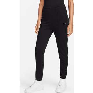 Slanke, højtaljde Nike Sportswear Chill Terry-sweatpants til kvinder - sort - XS (EU 32-34)