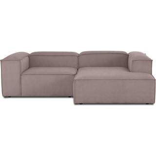 Modulær hjørnesofa Lennon i riflet fløjl