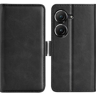 SKALO Asus Zenfone 9 5G Premium Wallet Flip Cover - Sort