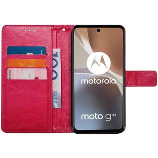 Wallet cover 3-kort Motorola Moto G23 - Mørkeblå