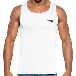ES Collection Basic Tank Top - White