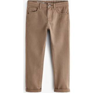 Next Brown Regular Fit Stretch Jeans (3-17yrs)