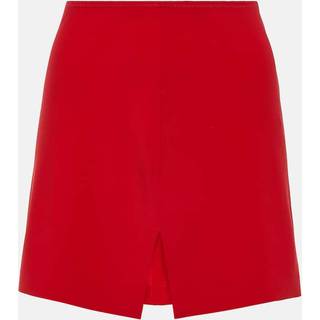 Norma Kamali Side Slit miniskirt - red - XS