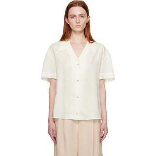 Asceno Prague linen bowling shirt - neutrals - L