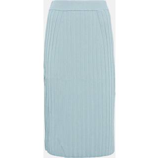 Joseph Ribbed-knit midi skirt - blue - XS