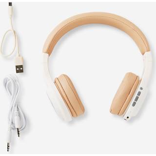 Hvid trådløs Høretelefoner med mikrofon