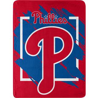 Phillies Officiel MLB Walk Off Micro Raschel Throw Tæppe 46 X 60 (D0102H94B8G)