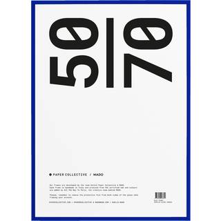 Paper Collective Ramme / glas 50x70 Cm - Rammer Akryl Blå - 90046