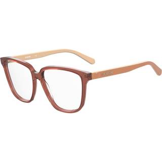 Moschino Love MOL583 2LF 55 Briller Kvinder Brun - Transparent Brick Brown - 55mm