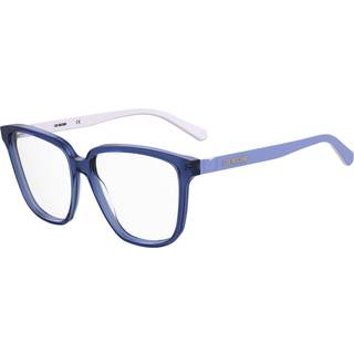 Moschino Love MOL583 PJP 55 Briller Kvinder Blue - Transparent Blue - 55mm