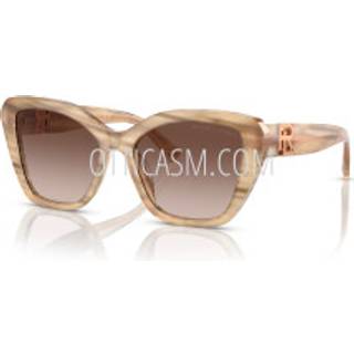 Ralph Lauren RL8216U THE ISABEL 610613 55 Solbriller Kvinder Brun - Oyster Brown Horn - 55mm