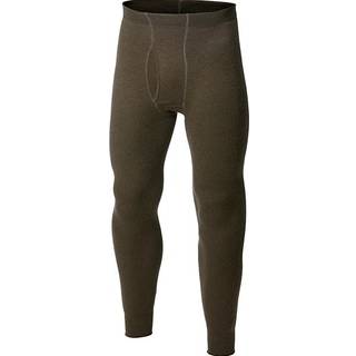 Woolpower Long Johns With Fly 200 Merino undertøj Herrer størrelse M farve grå/olivengrøn