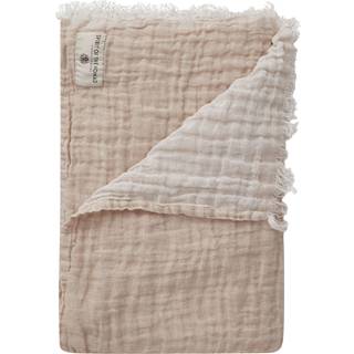 Spirit Of The Nomad Linen Plaid 130x170 Cm Offwhite / Desert - Plaider & Tæpper Hør Beige - 800050