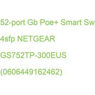 NETGEAR 52PT GE POE+ SMART SWITCH . CPNT