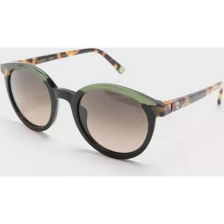 Etnia Barcelona Eixample BKHV 52 Solbriller Kvinder Black - Black Top Green - 52mm