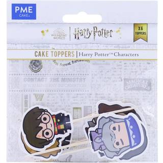 Harry Potter "De Gode" Toppers - 6 stk, PME