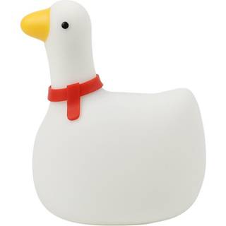 Swing Goose Silikone Lampe, USB-opladning, Sød og sjov lampe, Svingbryder, LED-stemningslampe til natbordet i soveværelset