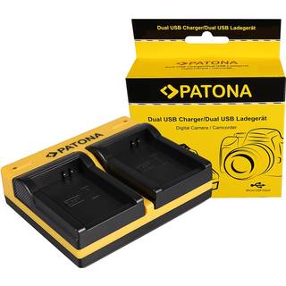 Dual oplader til Samsung BP-90A HMX HMXE100P HMX-E100P HMXE10BP HMX-E10BP