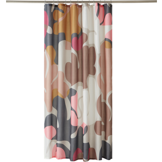 DELORES badeforhæng - Brun