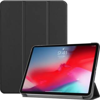 iPad Pro 11" (2018) Cover m. Ståfunktion & Vågeblus - Sort