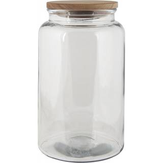 Ib Laursen Glaskrukke m/trælåg 3750 ml