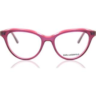 Karl Lagerfeld Kvinde KL6052 513 Optiske stel Plast Transparent viola Cat Eye