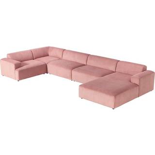 XL-Sofaarrangement Melva i riflet fløjl