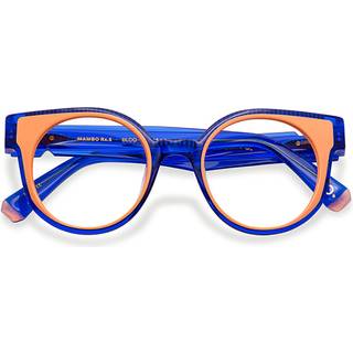 Etnia Barcelona Mambo Rx.5 BLCO 48 Briller Kvinder - Transparent Blue Peach Pink - 48mm