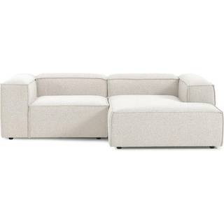 Modulær hjørnesofa Lennon i bouclé