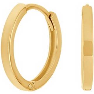 Siersbøl 8kt. guldcreoler 14mm