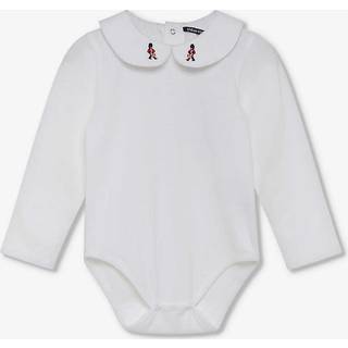 Trotters London Trotters London Little Milo Guardsman White Bodysuit