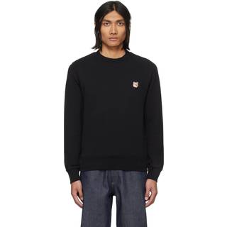 Maison Kitsune Fox Head Sweatshirt Black