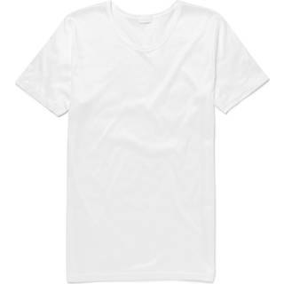 Zimmerli Herren T-Shirt weiß Merc. Baumwolle unifarben