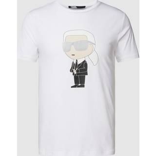 KARL LAGERFELD Herren T-Shirt weiß