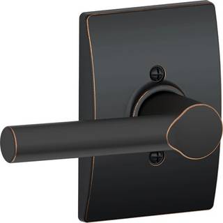 Schlage Lever med Century Trim Non-Turning Lock Aged Bronze (F170 BRW 716 CEN)