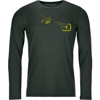 Ortovox 185 Merino Logo Spray LS XL GREEN PINE