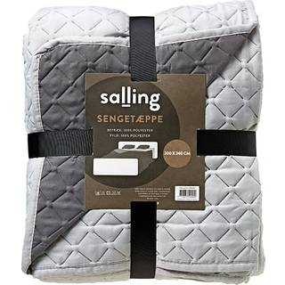 Salling Sengetæppe - grå (På lager i varehus)