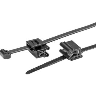 Hellermann Binder m.kantclips 4,6x200,sort uv 100 s