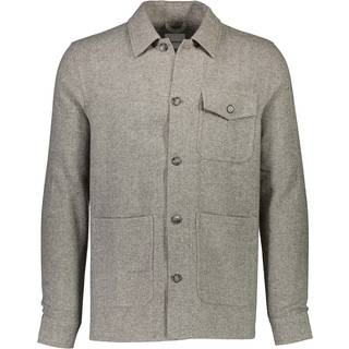 Herringbone Overshirt 30-306104 Grey Melange (XXL)