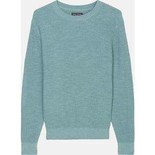 Marc O'Polo Herren Pullover blau unifarben