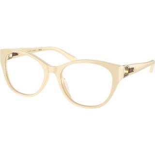 Ralph Lauren RL6235QU Asian Fit 6057 52 Briller Kvinder Guld - Cream White - 52mm