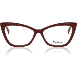 Max Mara MM5016 066 54 Briller Kvinder Rød - Shiny Dark Red - 54mm