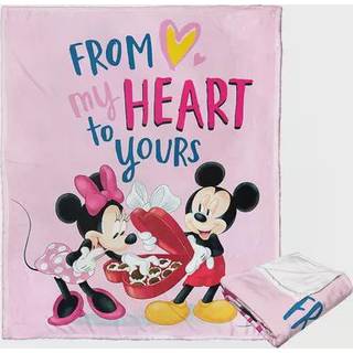 Northwest Mickey Mouse Silk Touch-t?ppe 50"""" x 60"""" My Heart to Yours