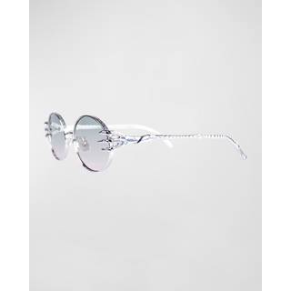 Anna-Karin Karlsson CLAW AVENTURE Hvid Guld 58 Solbriller Kvinder Silver - White Gold - 58mm