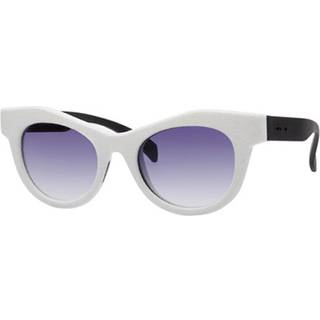 Italia Independent II 0096V 001.000 51 Solbriller Kvinder Hvid - White - 51mm